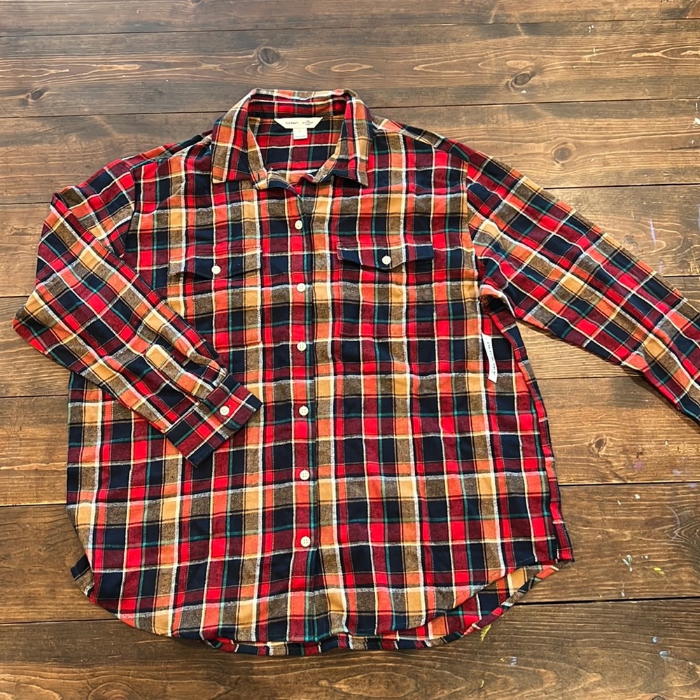 NWT Old Navy The Boyfriend Shirt